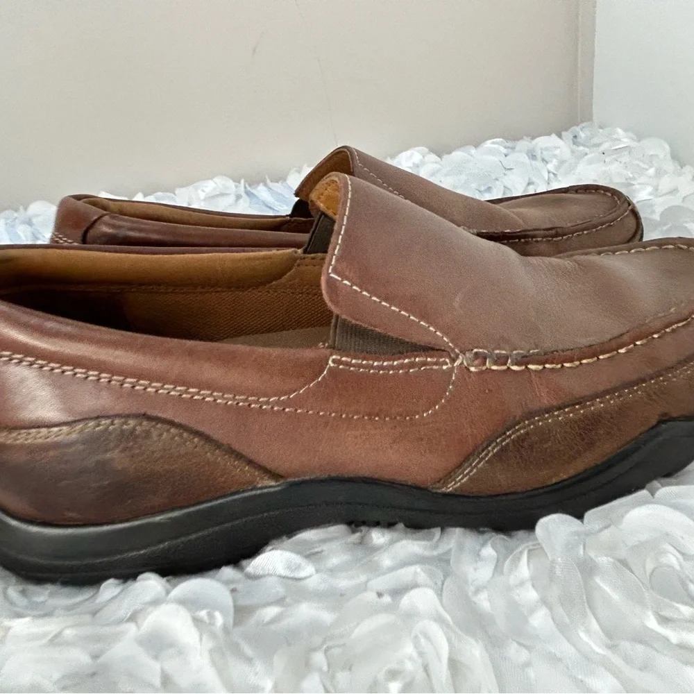 Cole Haan Hughes Grand OS Men's‎ Venetian Leather Loafer Brown C20244 Sz 9M